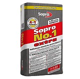Клей высокоэластичный Sopro No. 1 extra, Серый, 25кг