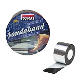 Soudal Soudaband лента cамоклеющаяся на основе битума, Aluminiu 5см х 10м
