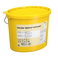 Шелковисто-матовая акрилатная краска StoColor Opticryl Satinmatt, 15л