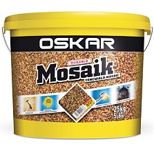 Tencuiala decorativa Oskar Mosaik 9727, 25kg