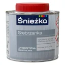 Краска жаростойкая силиконовая (500°C) SREBRZANKA, 0.2л