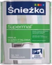 Краска масляно-фталевая эмаль SNIEZKA Supermal стальной 0.8л