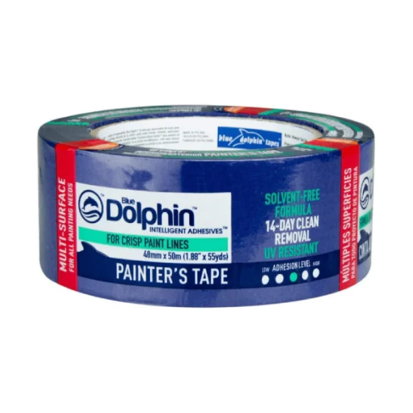 Banda de mascare albastra Blue Dolphin 48mm x 50m - Domic.md