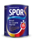 Email ultralucios cu uscare rapidă SPOR negru, 2.5L