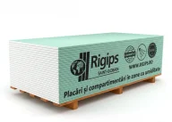 Placa gips-carton Rigips Hydro verde 12.5mm rezistenta la umezeala