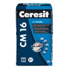 Клей для плитки с армируюшими волокнами Ceresit CM 16 FLEXIBIL, 25кг
