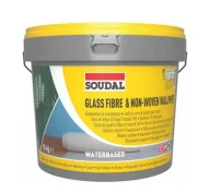 Готовый клей Soudal 29A, 10кг для стеклообоев и флизелина, идеален для интерьеров от Domic