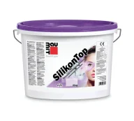 Tencuiala siliconica Baumit SilikonTop K1.5 bob de orez 25kg, auto-curățare și protecție maximă