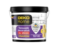 Tencuiala decorativa VINAROM R15 (scoarță de copac) crem, 25kg