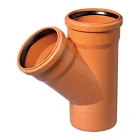 Тройник PP 110x110мм 45°